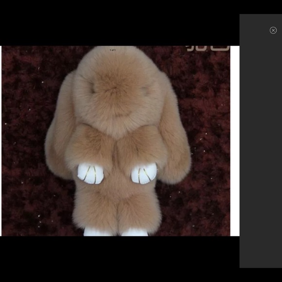 โ๏ธ๐โ๏ธNWOT Adorable Bunny Purse Keychain, Fob.โ๏ธ๐ - Picture 5 of 8
